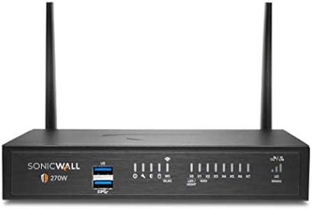 Sonicwall TZ270W Secure Upgrade Plus - 3YR Essential Edition (02-SSC-6857) | TZ270W Wireless Network Security Appliance with 3 Year Essential Protection Service Suite | Next-Generation Firewall