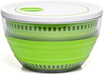 Prepworks by Progressive Collapsible Salad Spinner - 4 Quart Green