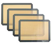 Amazon Basics Silicone Baking Mat Sheet, Set of 4