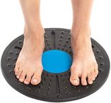 Daiwa Felicity Balance Board Disc Wobble Board Physical Therapy Equipment Core Trainer Lightweight Only 1 pound and Holds Up to 300 Pounds