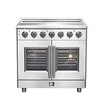 FORNO Massimo 36" Freestanding French Door Electric Range