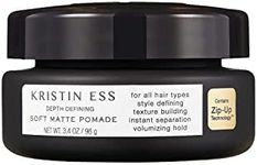 Kristin Ess Depth Defining Soft Matte Pomade for Unisex 3.4 oz Pomade, 96 g