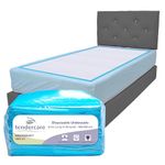 Tendercare - 60 Underpads - 80cm x 150cm Extra Long - 1800ml High Absorbency - Comfortable & Secure - Incontinence Bed Pads - Seat & Bed Protectors for Incontinence