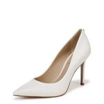 Sam Edelman Women's Hazel Pump, Bright White, 8.5 Medium US, Bright White, 8.5