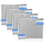 TOMOON BPS1FA30 Range Hood Filter 11-3/4" x 14-1/4" x 3/8" (4 Pack) - Replacement for Bro.an & Nu.Tone kitchen exhaust fan filter, Replaces BPS1FA30 99010299 BPS2FA30 99010305 S99010305 AP3378953