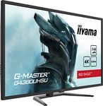 iiyama G-Master G4380UHSU-B1 43 Inch VA LCD, 144 Hz, 0.4 ms (MPRT), 4K UHD 3840x2160, FreeSync Premium, 2 x HDMI, 1 x Display Port, 2 x 7 W Speakers, Remote Control