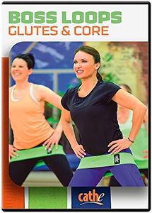 Cathe Friedrich Boss Loops Glutes & Core Low Impact Booty Band Resistance Band Workout DVD - Use To Sculpt and Tone Your Legs , Butt, Hips, Thighs, and Glutes