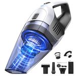 Handheld Vacuum Cleaner, Powerful Suction Portable Lightweight Hand Held Vacuum Cordless with 25-30Mins Long Runtime Rechargeable Battery Quick Charge for Home Car Carpet Stairs Pet Hair Deep Cleaning