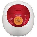 Cuckoo CR-0351F 3 Cup Electric Warmer Rice Cooker, 110v, Red