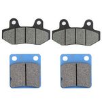 Pit Bike Back Brake Pads Motorcycle Brake Front Rear Brake Pad Fits for 50 90 110 125 140 150 160cc Pit Dirt Bike