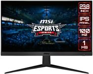 MSI 24” FHD (1920 x 1080) Non-Glare with Super Narrow Bezel 75Hz 1ms 16:9 HDMI/DP AMD Radeon FreeSync IPS Gaming Monitor (OPTIX G2412V