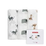 GLLQUEN BABY Muslin Squares Cloth for Baby, 3pack 70cm x 70cm Cotton Burp Cloths for Newborn, Absorbent & Breathable and Ideal to Clean, Wipe & Cover Newborns