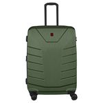WENGER Pegasus Medium Hardside Suitcase, 79 litres, Military Green, Swiss Designed, 612249