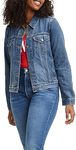 Levi's Women's Original Trucker Denim jacket, Soft As Butter Dark, S