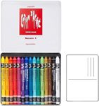 Caran D'Ache NeoColor II" Water Soluble Wax Pastel Set, Multi-Colour 15pcs (Christmas gift)