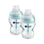 Tommee Tippee Anti-Colic Baby Bottle 260 ml x 2, 42252575