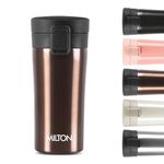 Milton Thermosteel Vacuum Insulated Coffee Mug, 300 ml, Coffee | Hot & Cold Flask | Leak Proof | Rust Proof | Thermos | Soup Flask | Juice Mug | Water Flask | Tea Mug | Easy Grip
