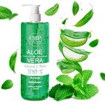 CMP PepperMint Aloe Vera Refreshing Leg Gel Heavy Legs, Varicose Veins, Stretch Marks, Water Retention, Swollen Legs + Feet. Circulation Booster for Feet and Legs, Body Moisturiser (200 ml)