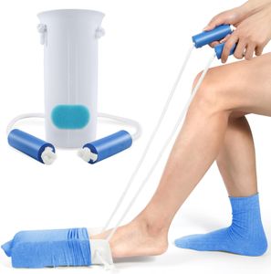 Kekoy Sock Aid – White Easy Pull-On Dressing Tool