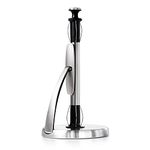 OXO Good Grips SimplyTear Standing Paper Towel Holder, Brushed Stainless Steel