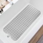 TEESHLY Extra Long Non-Slip Bath Ma