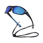 besbomig Polarized Sports Sunglasses for Men Women Cycling Skiing Driving Running Fishing Glasses UV400 Protection