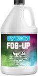 FogUp High Density Fog Juice - Extremely Long Lasting, High Output Thick Non-Toxic Odorless Water-Based Fog Machine Fluid - 1 Gallon, 128 fl oz for All Standard Fog Machines