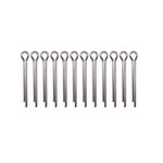 AIPICO 12Pcs Marine Propeller Cotter Pins 18-3735 18-3735-9 Replacement for Suzuki 09204-03001 Yamaha 91401-40025-00 Johnson/Evinrude 5030087