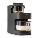 Klarstein Blender, Stand Mixer with 300W Motor & 1250W Heating, High-Performance Plant Milk Maker, 360° Heating, 30,000 RPM, Touchscreen, Black