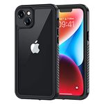 Lanhiem for iPhone 14 Plus Case, IP68 Waterproof Dustproof Shockproof 14 Plus Cases with Screen Protector, Full Body Sealed Protective Front and Back Cover for iPhone 14 Plus - 6.7 inch (Black)