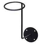 INDIAN DECOR. 444555 Motorcycle Accessories, HAINABC Metal Wall Mounted Helmet Holder Hanger Rack Hook for Coats, Hats, Caps (Black)