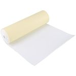 BENECREAT 2mx30cm White Self-Adhesive EVA Foam Roll, 3mm Thick Sticky Upholstery Foam Sheets for Scrapbooking Crafts, Cosplay Model, Cushion Furniture, Gap Filling, Packing