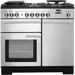 Rangemaster Professional Deluxe PDL100DFFSS/C 100cm Dual Fuel Range Cooker - Stainless Steel