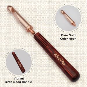 KnitPro Oasis Crochet Hook Set – Ergonomic Handles, Multi-Size