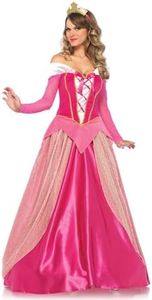 Leg Avenue Women's Classic Sleeping Beauty Princess Halloween Costume, Pink, Small