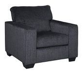 Signature Design by Ashley Altari Upholstered Chair, Dark Gray