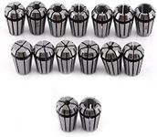 15pcs ER11 Spring Collet Set 1-7mm 