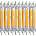 10 Pack 10W R7S LED Bulb 78mm, 10W High Brightness LED Light Bulbs Replacement for Halogen Light Bulbs 100W, T3 R7S Double Ended LED Bulbs 360° Beam Angle Work Landscape Lights,Natural White 4500k