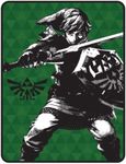 Franco Collectibles The Legend of Zelda Retro Video Game Bedding Super Soft Micro Raschel Throw, 46 in x 60 in, (Official Licensed Product)