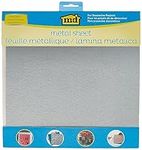 M-D Hobby & Craft Metal Magnetic Steel Sheet 12-Inch x 12-Inch-Silver