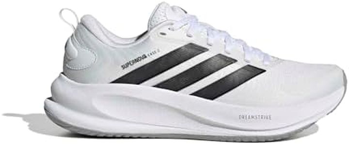 adidas Supernova Ease 2 Women's Running Shoes, FTWR White/Core Black/Crystal White, 8 US