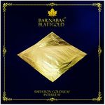 Barnabas Blattgold 100 Sheets 14cm Loose Leaf (Interleave)