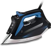 Rowenta DW5360 1750 Watt Focus Xcel Iron with Steam boost, Anti Drip, 400 Hole Sole Plate. Blue 12 x 6
