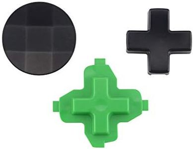 eXtremeRate 3 in 1 Magnetic Metal Black Stainless Steel D-Pads, Replacement Parts Directional Pad Kits for Xbox One Series Controller