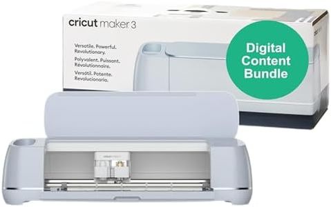 Cricut Maker 3 Smart Cutting Machine - Ultimate Digital Value Bundle | Includes 80 Images & 12 Fonts in Design App