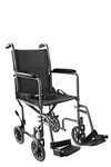 Pepe - Lightweight Wheelchairs for Adults (Narrow seat 15"), Small Foldable Wheelchair, Wheelchair Narrow for Indoor, Folding Wheelchairs for Adults, Narrow Wheelchairs Folding Lightweight Steel