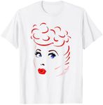 I Love Lucy Lines Face T-Shirt