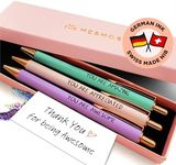 MESMOS 3pc Fancy Pen Set for Women,