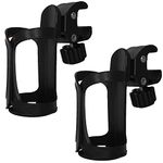 JUNIOR JOE Universal Stroller Cup Holder for Kid’s Stroller, Bike, Wheelchair, Walker, Bicycle, Trolleys, Pushchair (2)