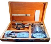 Rapid Moisture Meter Range (0-50%)-Packed in Wooden case for Easy in Storage and Transportation- to Quickly Determine The Water Content in Soil Sample